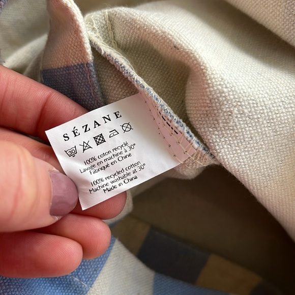 Sezane Tote Bag - Bonjour New York - 100% Cotton NWOT - Picture 5 of 5